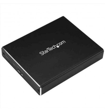 Box Esterno USB 3.1 a 2 Slot M.2 NGFF SATA - RAID