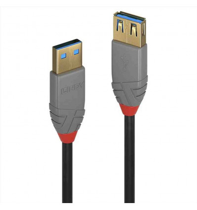 PROLUNGA USB 3.0 TIPO A NERO, 3M