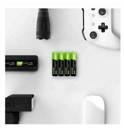 Green Cell - Recharge Batteries 2XAAA HR03 800MA