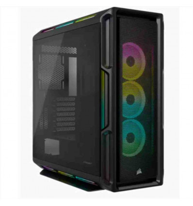 Case per PC ATX mid-tower in vetro temperato iCUE 5000T RGB, nero