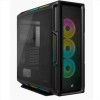 Case per PC ATX mid-tower in vetro temperato iCUE 5000T RGB, nero
