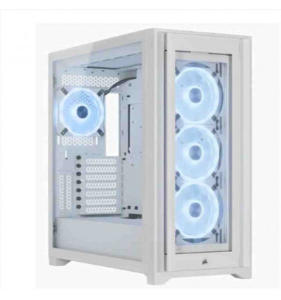 iCUE 5000X RGB QL Edition Mid-Tower ATX Case True White