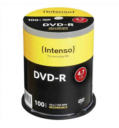 DVD-R 4.7 GB - 16X - SPINDLE 100 PZ.
