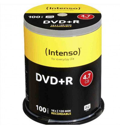 DVD+R 4.7 GB - 16X - SPINDLE 100 PZ.