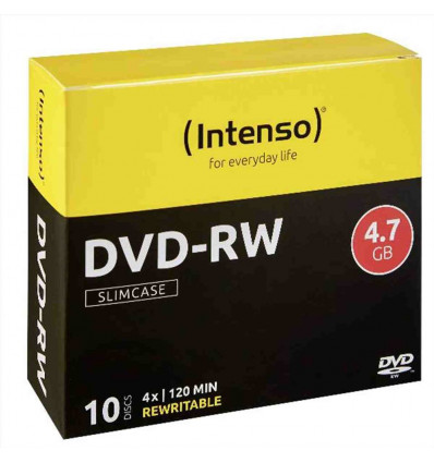 DVD-RW 4.7 GB - SLIM CASE 10 PZ.