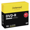 DVD-R 4.7 GB - 16X - PRINTABLE - SLIM CASE 10PZ.
