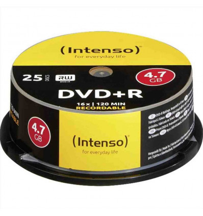 DVD+R 4.7 GB - 16X - SPINDLE 25 PZ.