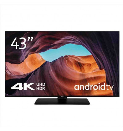 43" ULTRA HD, Android TV, DVB-C S2 T2