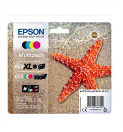 MULTIPACK 4 COLORI NERO + COLORI