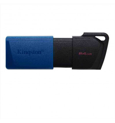 Kingston - DataTraveler Exodia M (Black + Blue) 64GB
