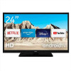 24" HD READY, Smart TV HD con Android TV, doppia alimentazione 12V