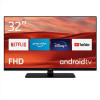 32" FHD, Android TV, DVB-C S2 T2