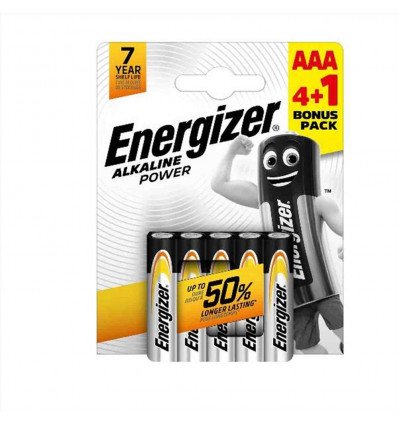 ENERGIZER - CONF 4+1 AAA POWER CH5