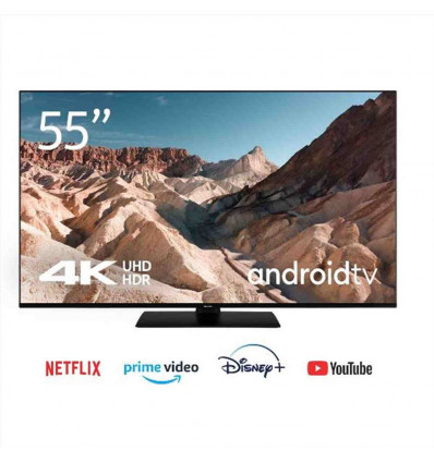 50" ULTRA HD, Android TV, DVB-C S2 T2