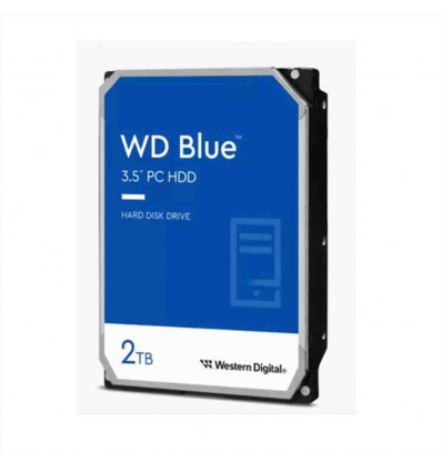 WD BLUE SATA 3.5P HDD 2TB CACHE64MB