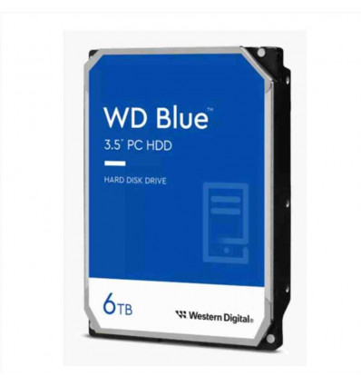 WD BLUE HDD 3.5 6TB SATA CACHE256MB