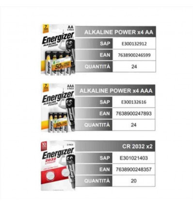 EXPO BANCO ALKALINE POWER 242420