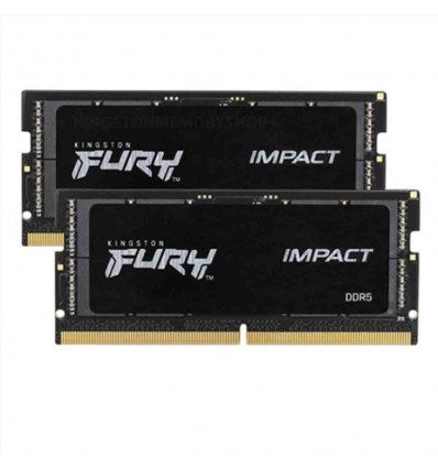 32GB 6400MT s DDR5 CL38 SODIMM (Kit of 2) FURY Impact XMP