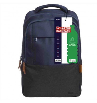 25124 LISBOA ZAINO CON CAPACITÀ FINO A 16 BLU