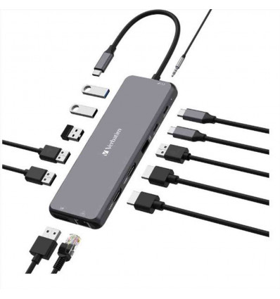 USB C ProMULTIP.13 IN 1 HDMI 8K PD 85W