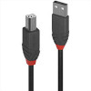 Cavo USB 2.0 Tipo A a B Anthra Line, 0.5m