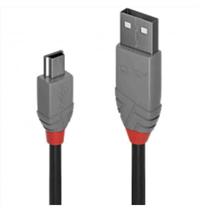 Cavo USB 2.0 Tipo A a Mini B Anthra Line, 3m