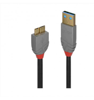 Cavo USB 3.2 Tipo A a Micro-B, 5 Gbit s, Anthra Line, 0.5m