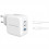 CARICATORE PD USB GaN 3-PORTE da 67 W con cavo di ricarica USB-C, (2x USB-C, 1x USB-A, QC 3.0, PPS) - BIANCO