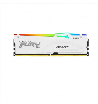 32GB 5200MT s DDR5 CL40 DIMM FURY Beast White RGB XMP