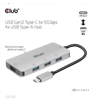 HUB 4 porte USB A