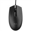 25295 TM-101 MOUSE ECOSOSTENIBILE A FILO - NERO 3 ANNI GARANZIA