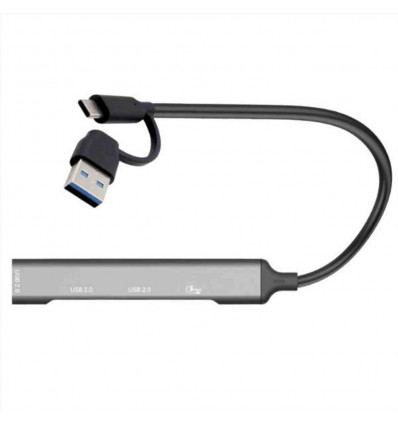 I-TEC USB-A/USB-C METAL HUB