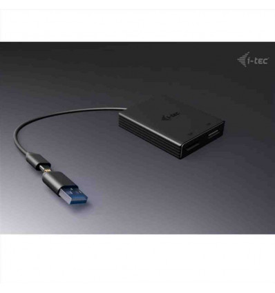 USB-A/USB-C DUAL 4K DP VIDEO ADAPT.