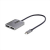 Adattatore USB-C a DisplayPort a 2 Porte - Hub MST Doppia Porta DP 1.4 Alt Mode e DSC