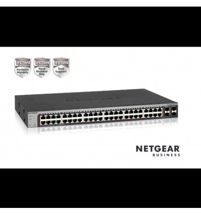 GS748T-600EUS - Netgear Switch Smart Managed 48 porte 1G 4SFP