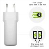 re-charge - EU Wall Charger - 2x USB-C 45 W - W
