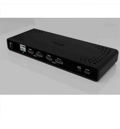 Docking station universale USB-C, USB-A. Doppio Monitor 4K (2xDP, 2xHDMI)+ 5 xUSB + PD85W