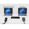 Docking station universale USB-C, USB-A. Doppio Monitor 4K (2xDP, 2xHDMI)+ 5 xUSB + PD85W