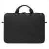 Borsa e custodia Slim ECO per Notebook da 14" con un lato rigido Nera