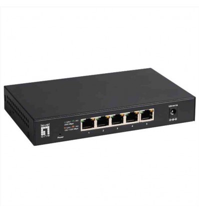 LEVELONE GEU-0525 - SWITCH 5-PORTE GIGABIT 2.5 UNMANAGED