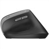 BAYO II MOUSE WIRELESS ERGONOMICO VERTICALE RICARICABILE - 70% PLASTICA RICICLATA - NERO