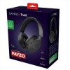 GXT 489 FAYZO CUFFIE GAMING MULTIPIATTAFORMA OVER-EAR - 85% PLASTICA RICICLATA - NERO