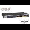 NETGEAR GS728TP Switch Smart Managed Pro 24 porte Gigabit PoE+(tot 190W),Garanzia a vita